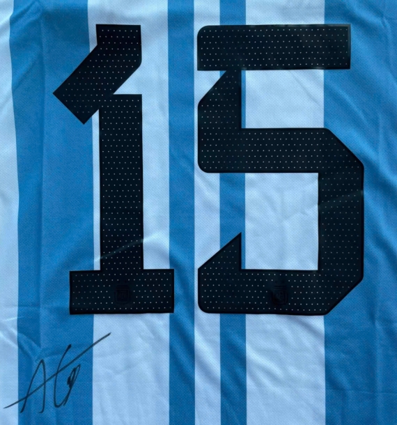 [Có chữ ký] Áo đấu Argentina 2022 Correa có chữ ký