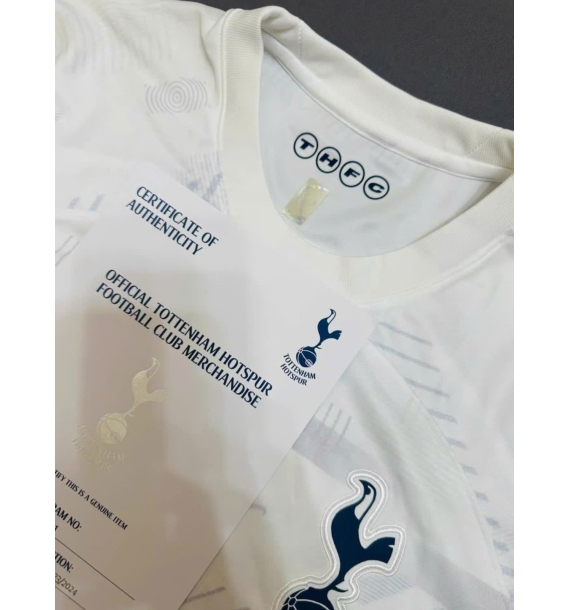 Áo đấu Tottenham Hotspur mùa giải 2023-2024 có chữ ký của toàn đội